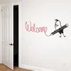 1427 welcome quote home decal pvc wall stickers for nursery