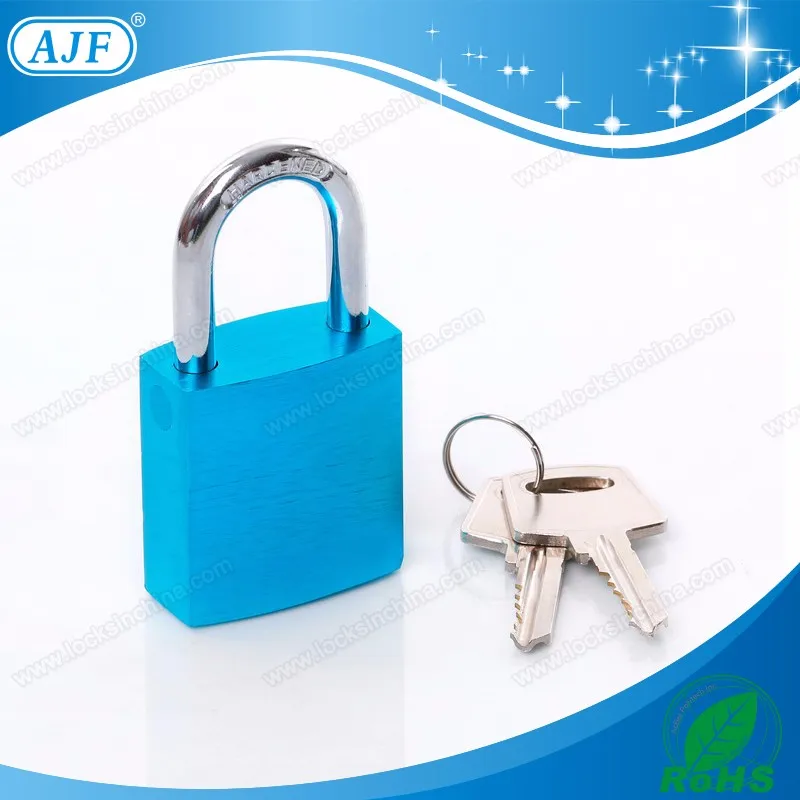 AJF New long shackle keyable Aluminum Safety Lock