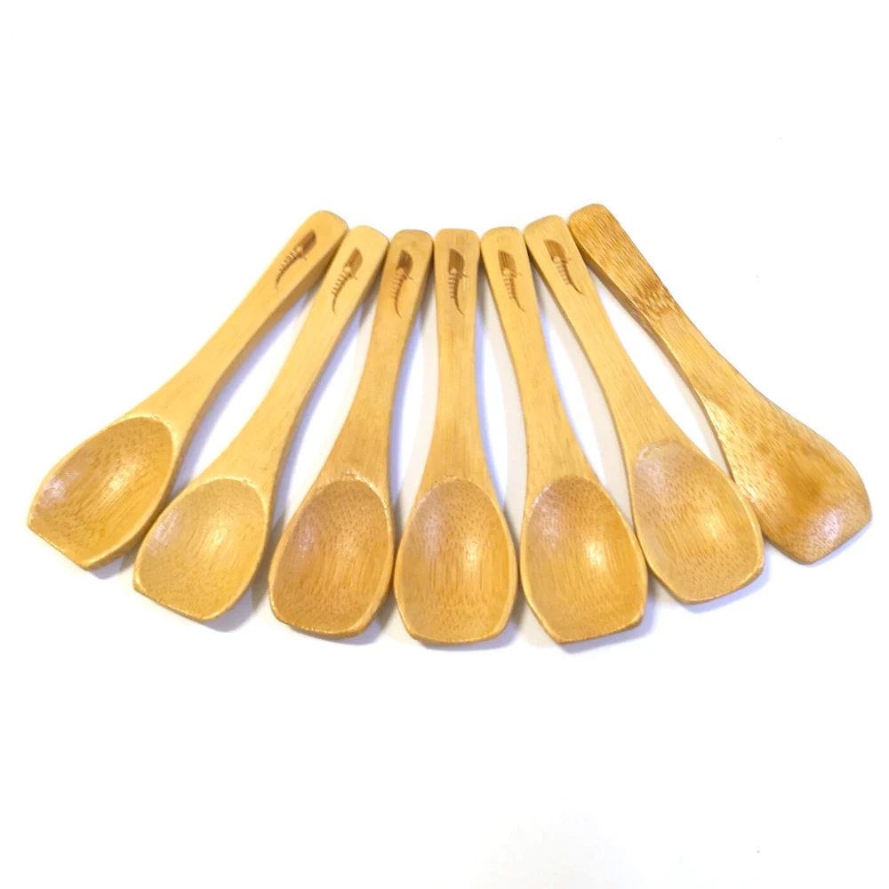 Small Bamboo Spoon Baby Learning Spoon Buy Bamboo Baby Spoon,Baby