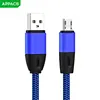 APPACS Nylon Braided Micro Usb Cable Support Custom 2m 3 Metre Fast Charging Usb Cable For Phone