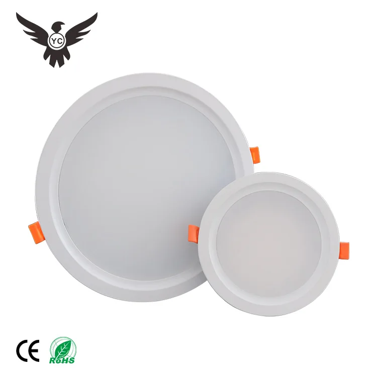 Good Quality China High Lumen Aluminum Case 7W 12W 15W 18W 24W Ceiling Down Light 8 Inch Led Retrofit Recessed Downlight