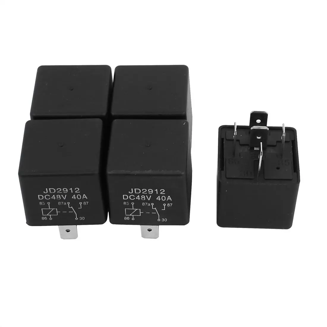 uxcell 4 Pcs 59 x 45 x 10.8mm Clear Plastic Cover for SSR Solid Relay