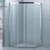 8mm 10mm tempered and toughened curved glass sliding door shower enclosure / shower door For home