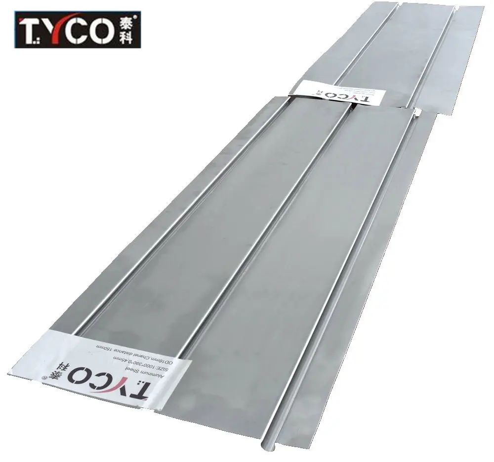 Pack of 20 Water Underfloor Heating Aluminium Spreader Plate 