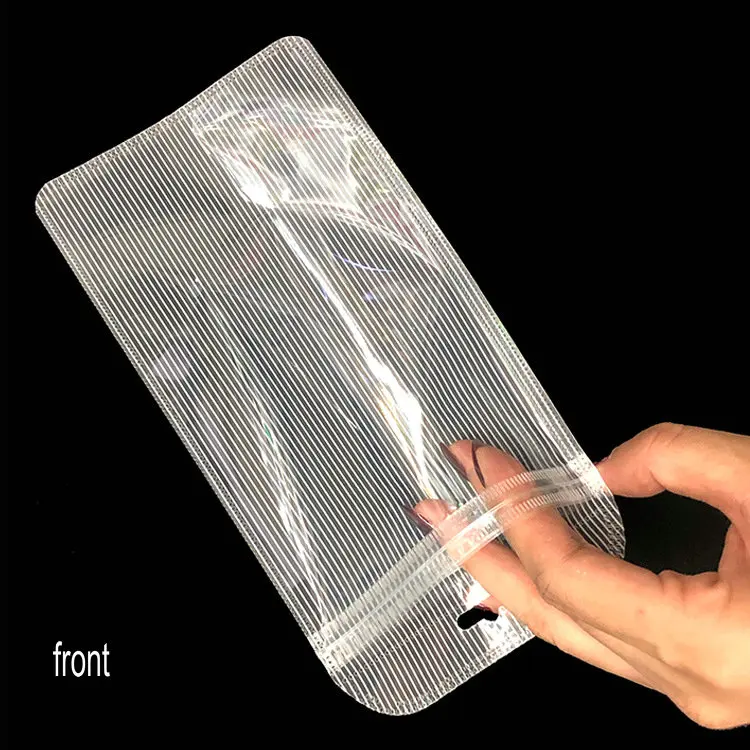 ziplock bag of cell phone