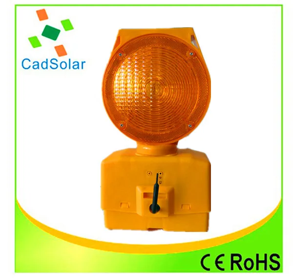 Solar Powered Flashing Led Barricade Lights - Buy Solar Led Barricade ...