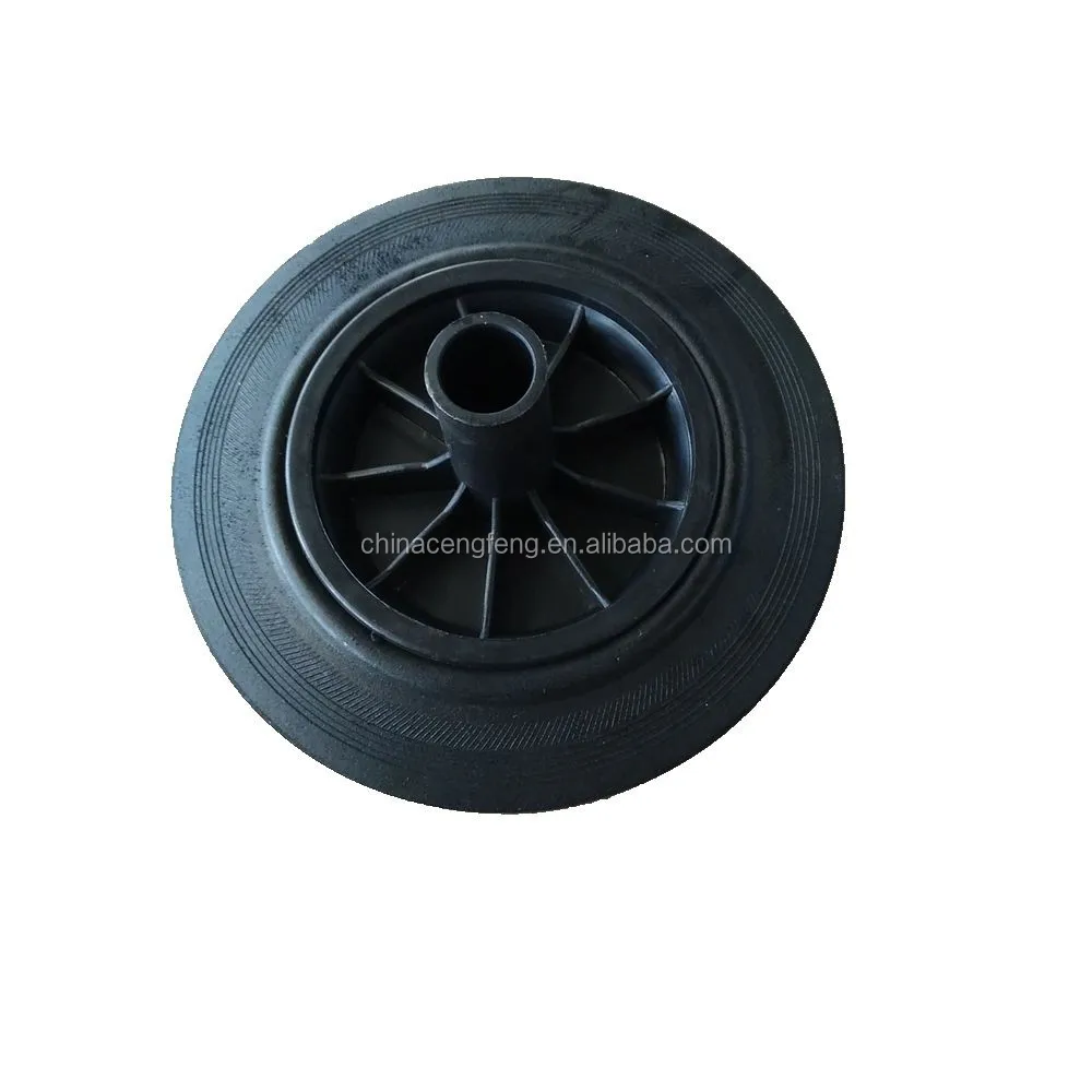 Dustbin Trash Can 8" Solid Rubber Wheel 200/50100 Plastic Hub Buy