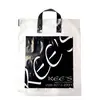 Environmental Biodegradable Custom Logo Printing Rigid Loop Handle Long Plastic Bags Big Size