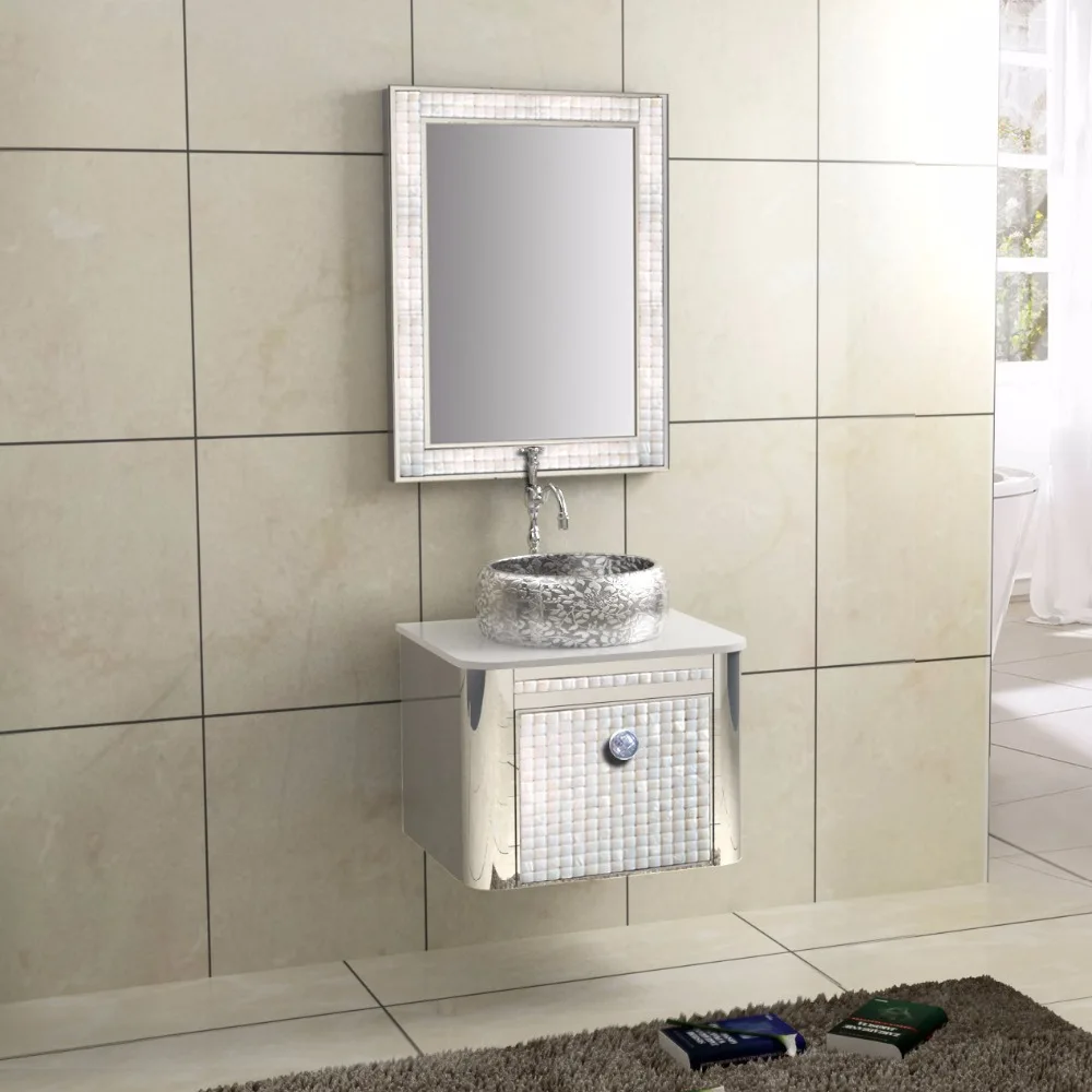 Venta al por mayor gabinete espejo para el baño-Compre online los