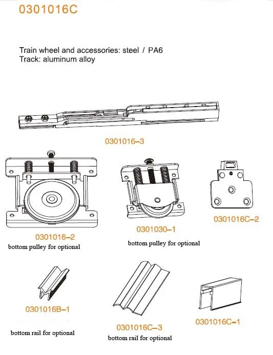 Bedroom Wooden Wardrobe Sliding Door Mechanism With Soft Close - Buy ...