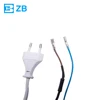 European VDE standard two round pin plug with ac figure 8 cord