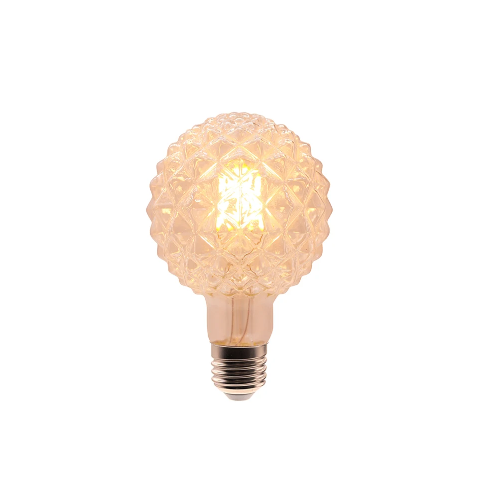 Good Price Vintage style G80 G95 G125 pineapple 110/220V indoor lamp LED filament led e26 e27 bulb