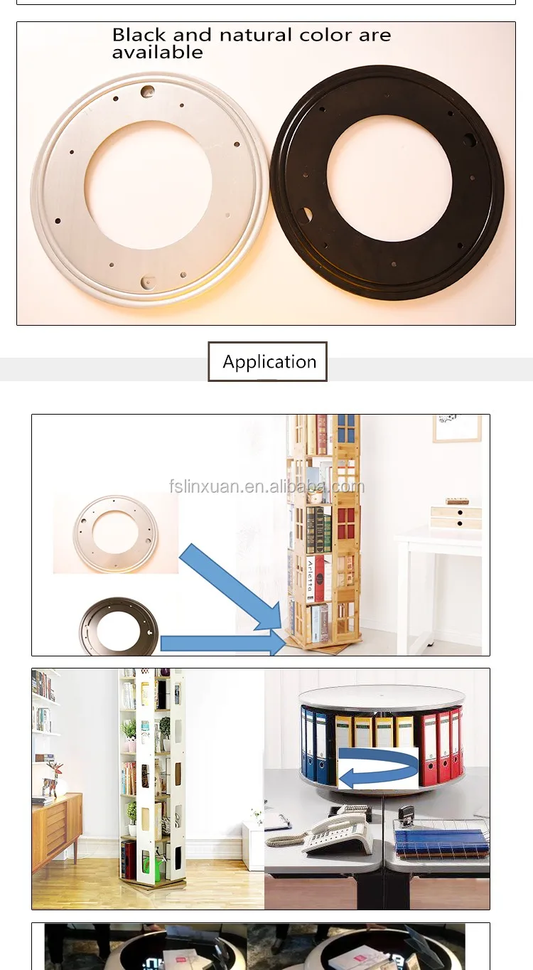 Factory Wholesale 10 Inches Lazy Susan/rotating Swivel Mechanism Tv