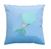 summer cool mermaid tail pillow marine blue little mermaid travel pillow princess satin pillow case