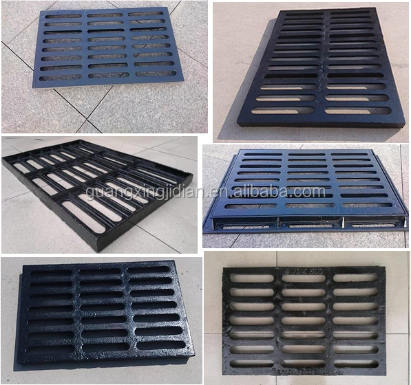 Cast Iron Storm Drain Grate/trench Drain Grates/ Drain Gully Grates For