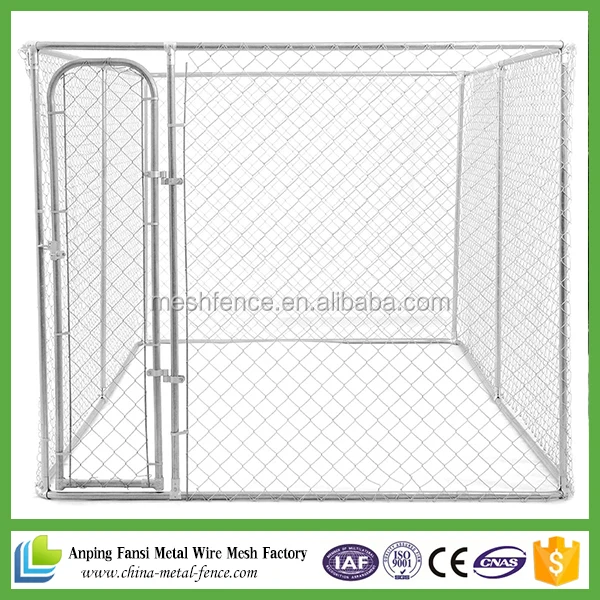 2016 Produk Baru Hot Dip Galvanis Rantai 10ftx10ftx6ft Anjing