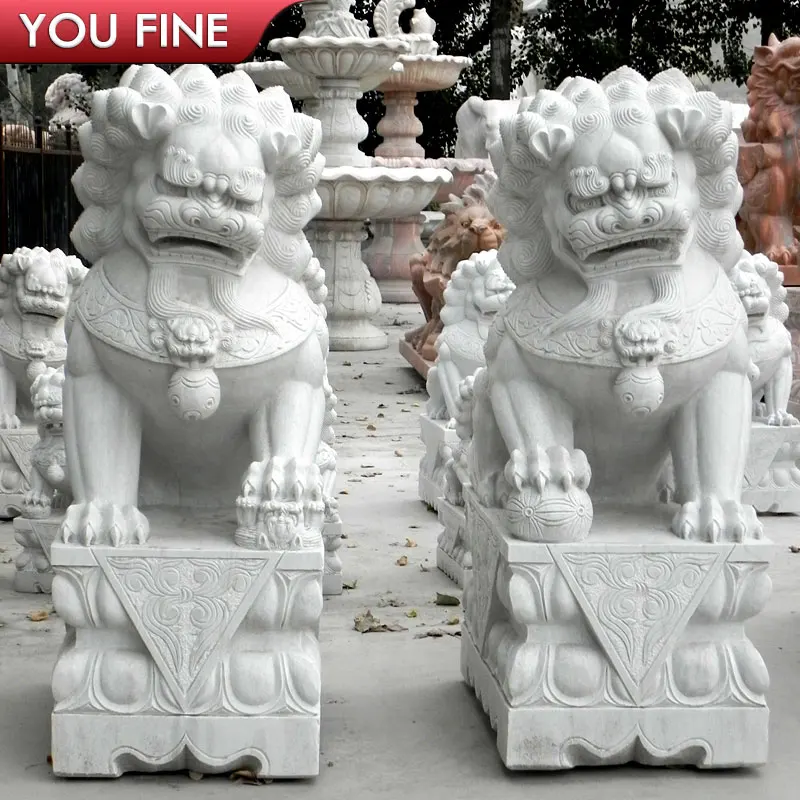 Decorative Stone Outdoor Foo Dog Statues Sale - Buy Foo Dog Statues