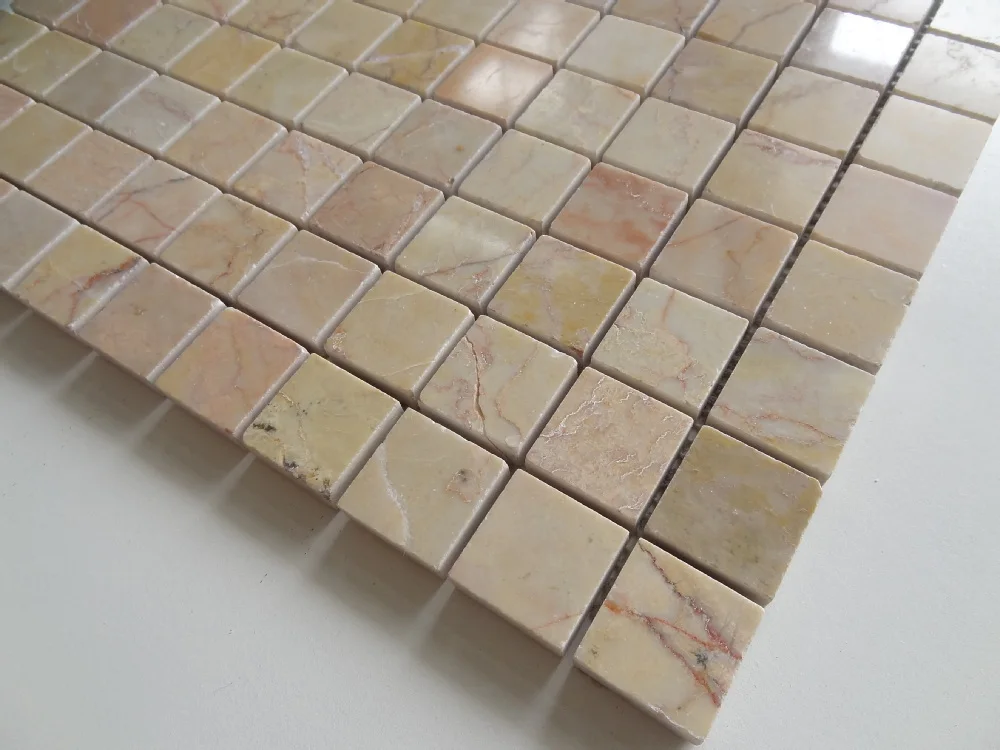 Bathroom Marble Square Mosaic Wall Tile 5 Sheets Per Box