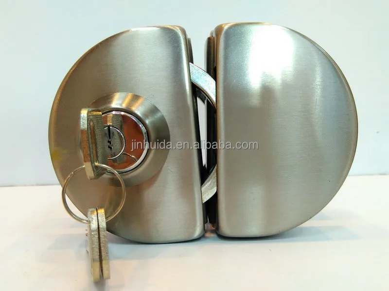 In acciaio inox porta scorrevole in vetro serratura set di blocco ... Bagno con porta scorrevole