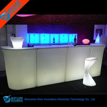 Moderno colore rgb bar/pub da banco per la vendita,portatile ha ... Banconi da bar