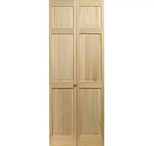 Pinecroft 885728LB Tapestry Louvered Bottom Bifold Interior Wood Door Unfinished 31.5 x 78.625