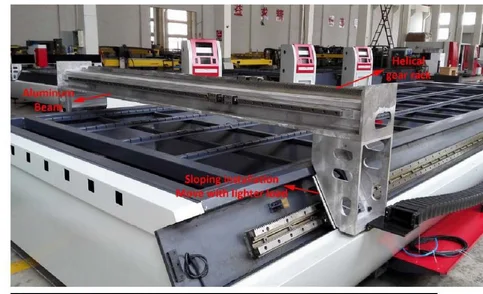 stainless steel fiber laser cutting machine for sheet metal processing FM1325