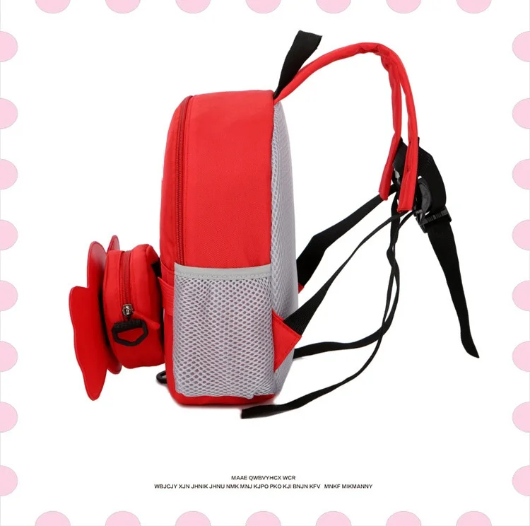 Cute Cartoon Animal Lovely Oxford Child School Bag Twinset Backpack Bag And Messenger