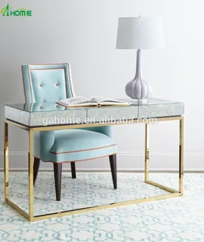 2018 New Home Office Decorative Gold Mirrored Console Tables
