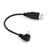 latest design new model 9mm awm 20276 2 meter splitter usb a male do down up angle 90 degree data sync charger micro usb cable