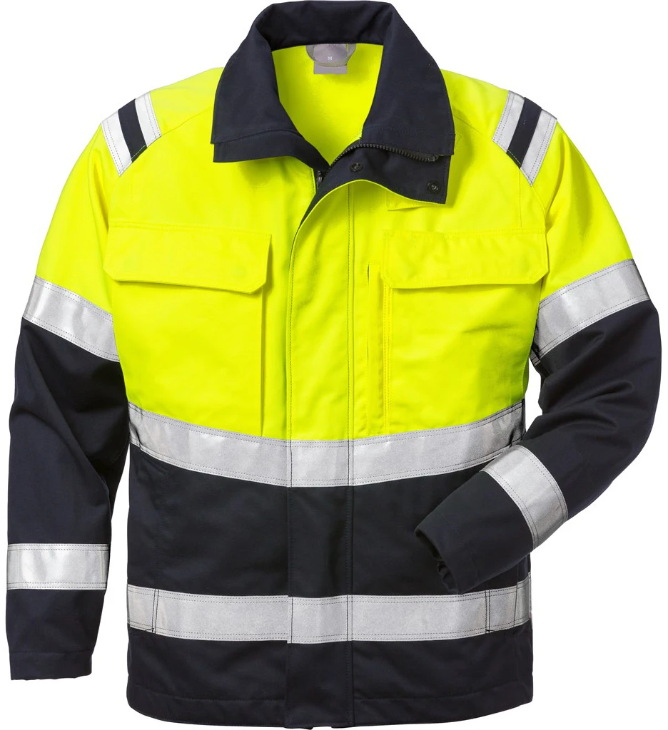 Fluorescent High Visibility Custom Construction Cotton Work Safety