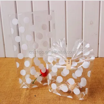 clear gift bags