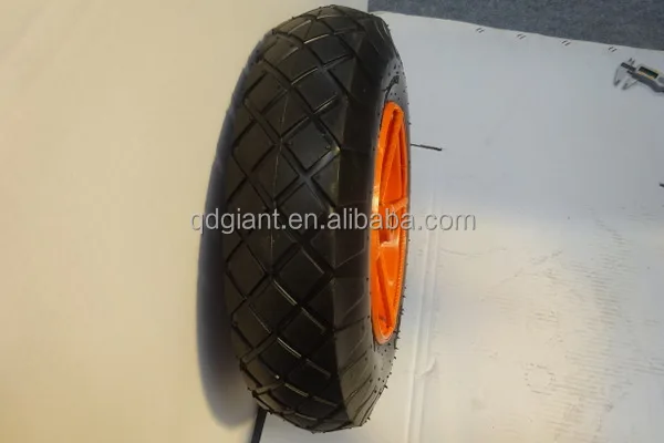 Hand tool pneumatic rubber wheel 350-8