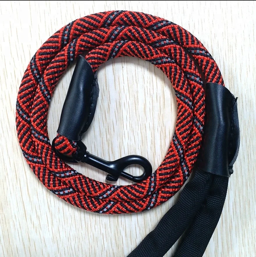 3/8 inch 5ft nylon climbing rope pet leash for dog
