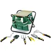C&C 7 Piece Aluminum Garden Tool Set with Purple Print - Trowel, Cultivator, Pruning Shear, Gift Set for Gardening Needs