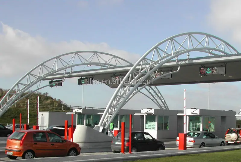 cheap space frame for toll station