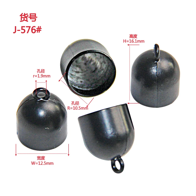 Factory Standard Gunmetal Color Drawstring Cord Adjuster,Cord Ends