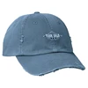 6 panel baseball cap unstructured low profile dad cap wholesale Plain dad hat distressed dad hats blank