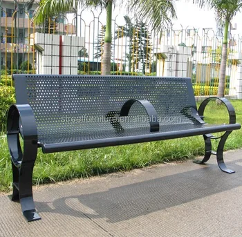 Powder Coated Steel Street Furniture Metal Park Garden Bench Ends Powder Coated Steel Street Furniture Metal Park Garden Bench Ends