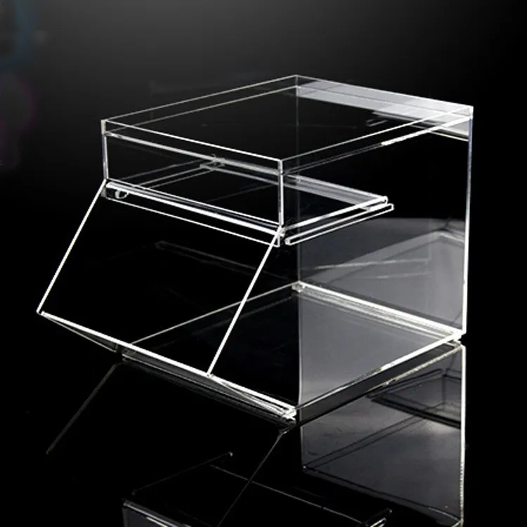 Vitrine Acrylique Transparente 27x18x22 Cm - Présentation Collection