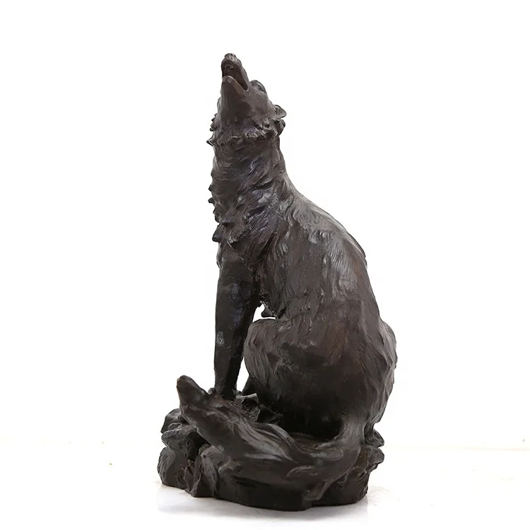 Antique Bronze Casting Wolf Animal Statue Sculpture For Sale Buy