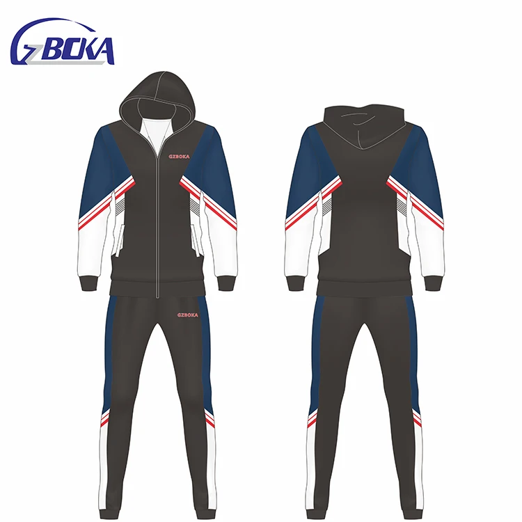 High quality design custom cotton colorful club team training soccer jersey tracksuit sportswear for men