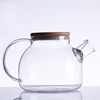 2018 New Arrival large capacity high borosilicate flower teapot