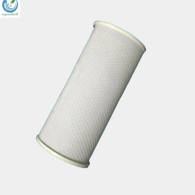 5 Micron industrial CTO activated carbon water filter for swimming pool