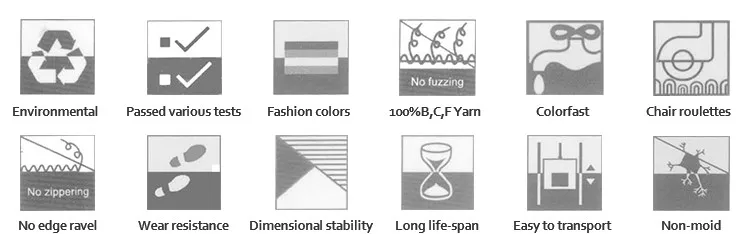 High Quality  Hotel Room Carpet And Area Rug