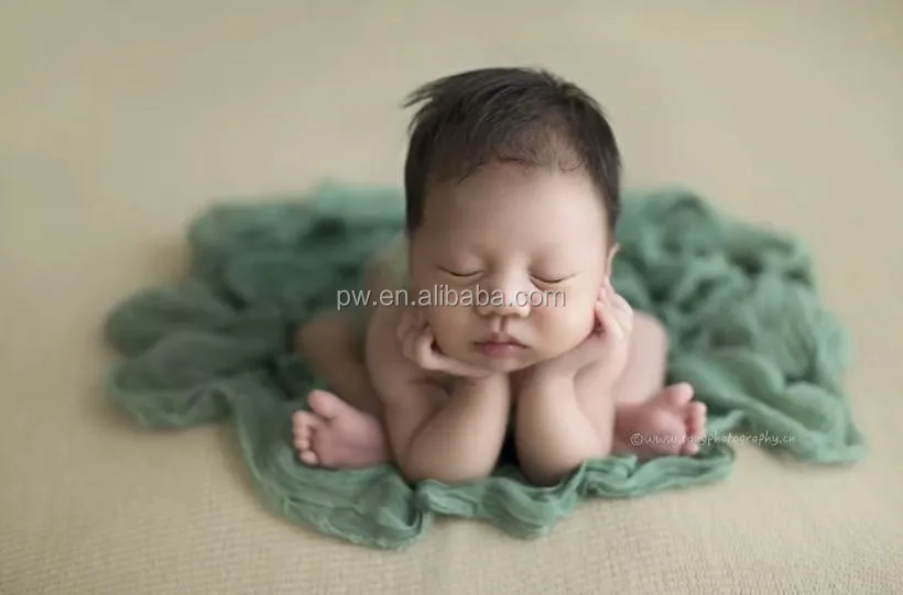 cheesecloth wraps for newborn photography