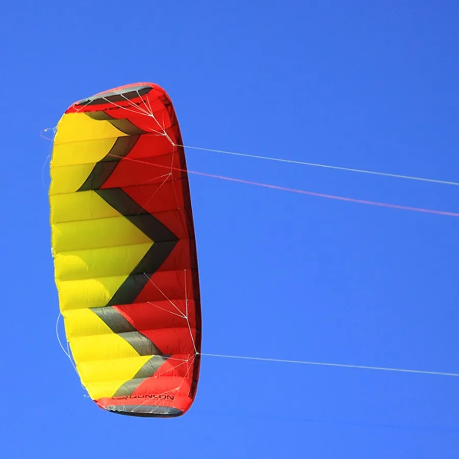 Parafoil Traction Kite Quad Line Stunt Kite With Kite Flying Line