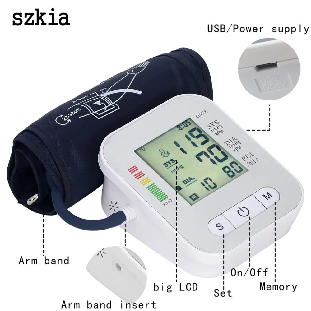 new design arm bluetooth blood pressure monitor