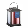 Custom Solar American Flag Lantern fishing floor lamp solar system for home home solar lights