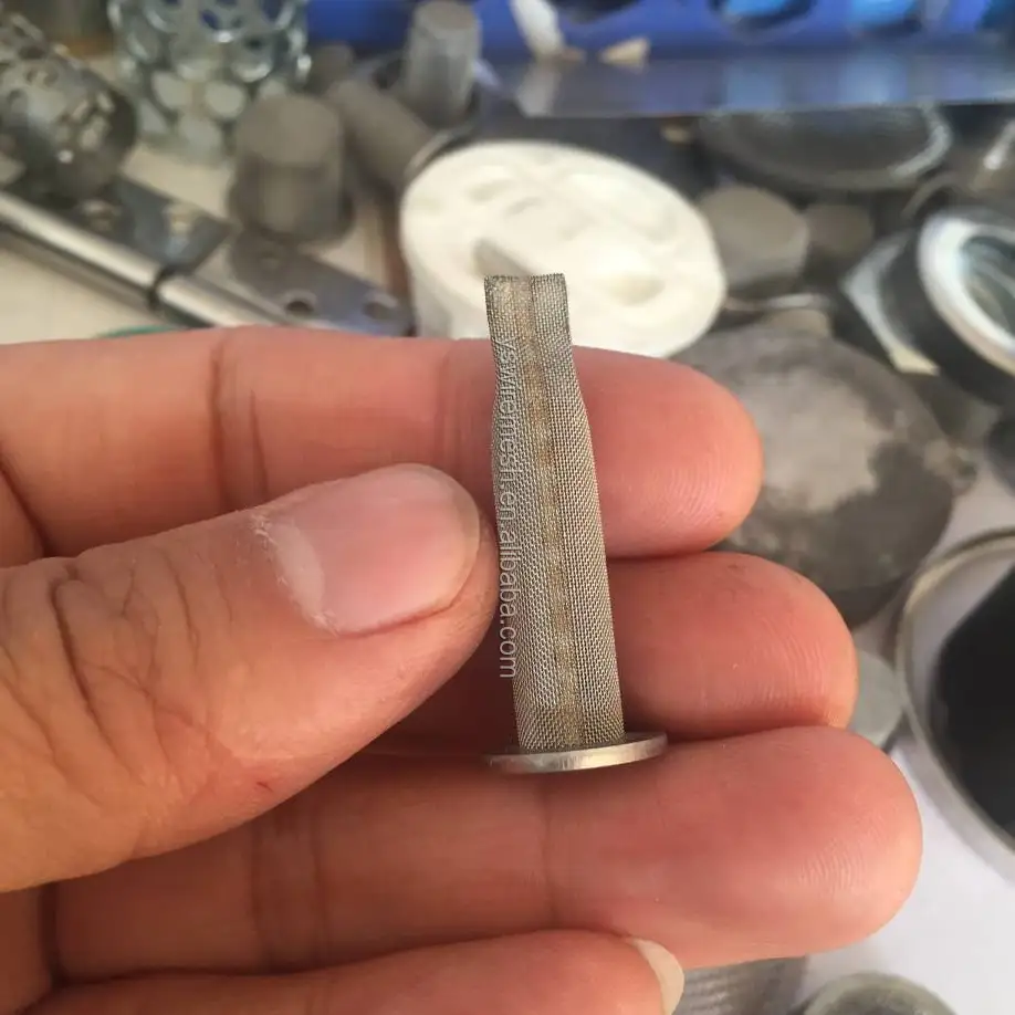 Fine Mesh Stainless Steel Conical Strainers Pipe Screen Inline Cone