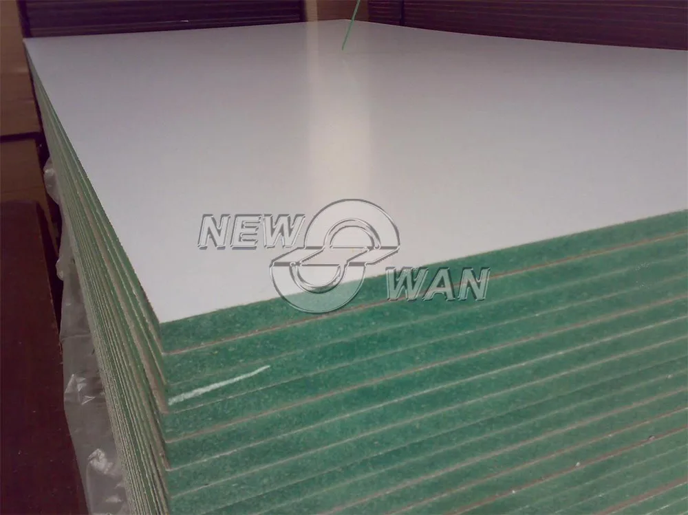 Waterproof Mdf / Green Color Mdf Board / Melamine Waterproof Mdf Board ...